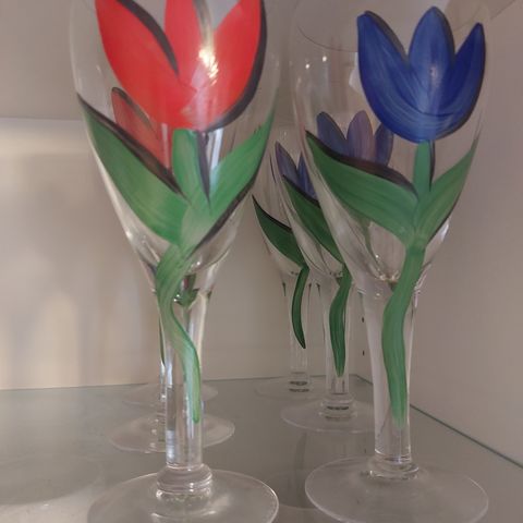 Kostaboda tulipan glass 6 stk