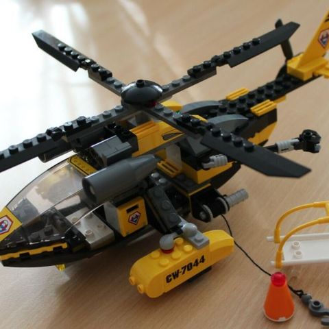 Lego redningshelikopter / Rescue Chopper 7044