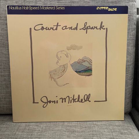 Joni Mitchell - Court and spark - Super Disc lp 1980 USA - Nr 11 - Ex+/Ex+
