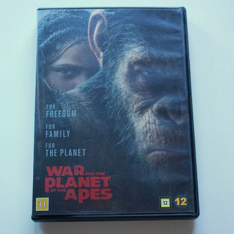 WAR FOR THE PLANET OF THE APES - DVD