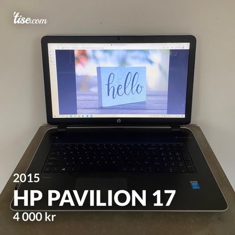 HP Pavilion 17 (2015) Notebook PC