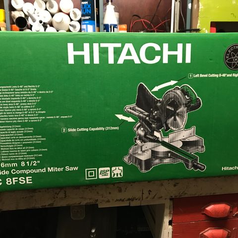 Kapp/Gjærsag Hitachi C8FSE