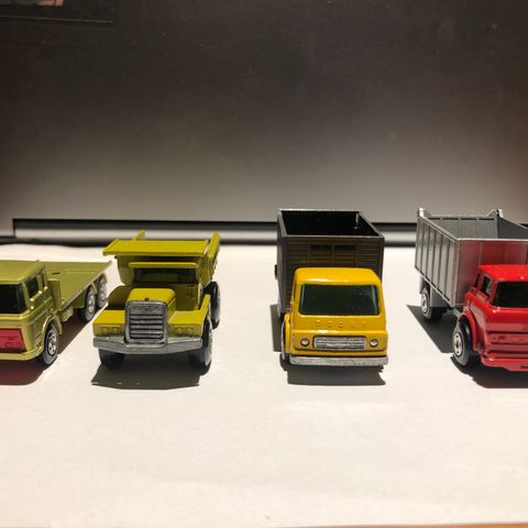 4 Stk Matchbox. 80,- Stk