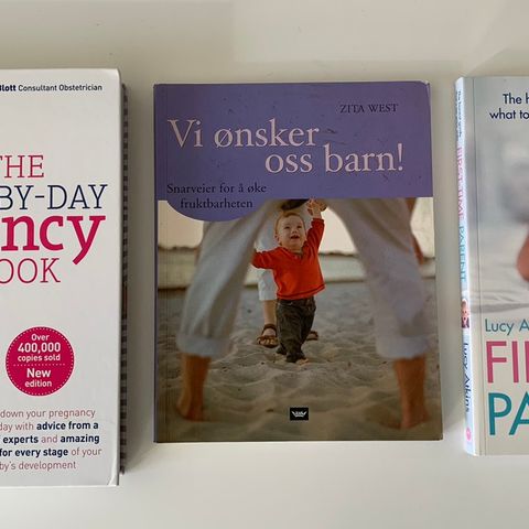 Gravid bøker / Pregnancy books