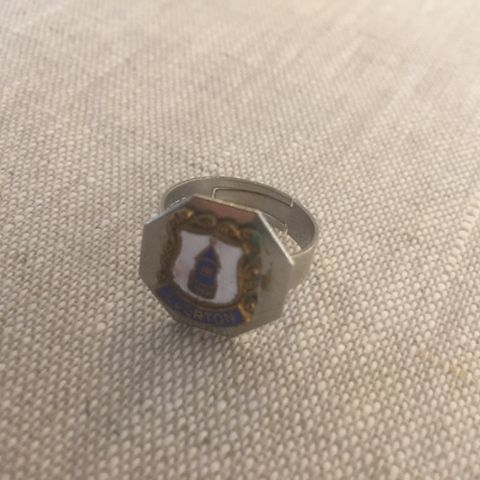 Everton - gammel ring fra 70-tallet