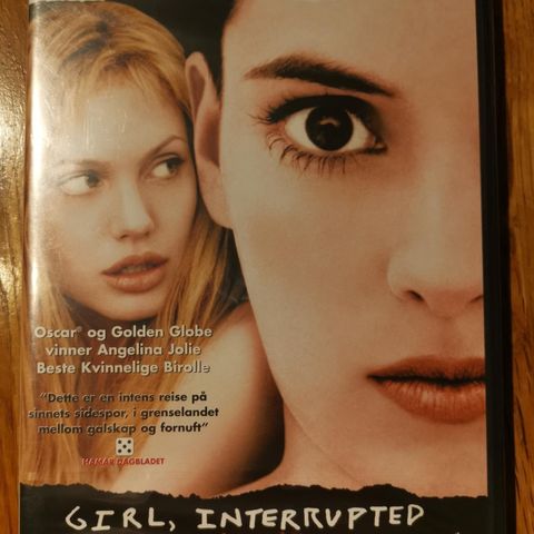 Girl, Interrupted (DVD 1999, i plast, norsk tekst)