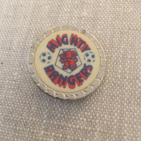 Rangers - vintage pin fra 70-tallet