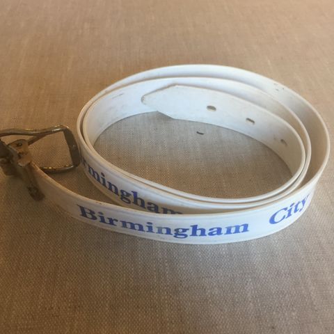 Birmingham City - sjeldent gammelt belte fra 70-tallet