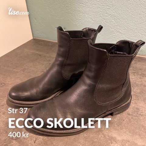 Ecco skolett str 37