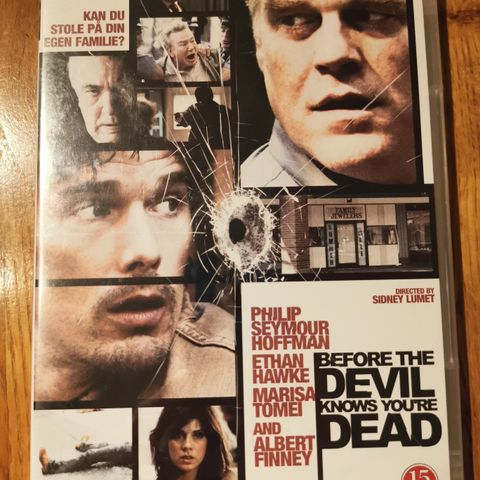 Before the Devil knows you're Dead (DVD, ny i plast)