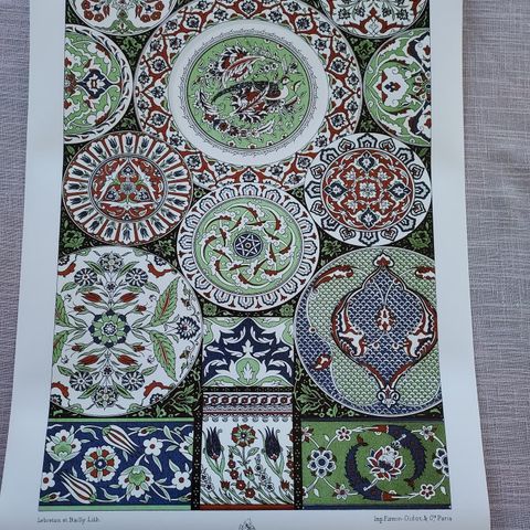 Plakat Persisk mønster- NY