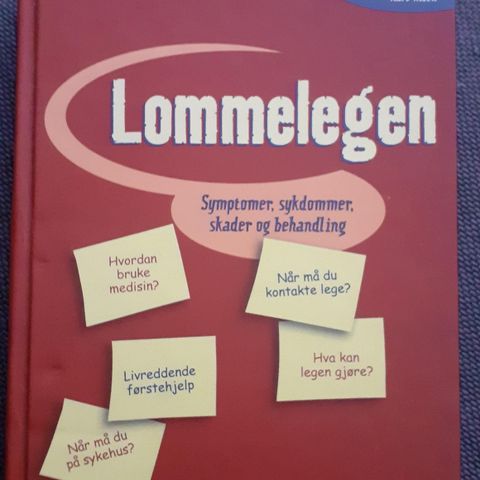 LOMMELEGEN - - Symptomer, sykdommer, skader og behandling