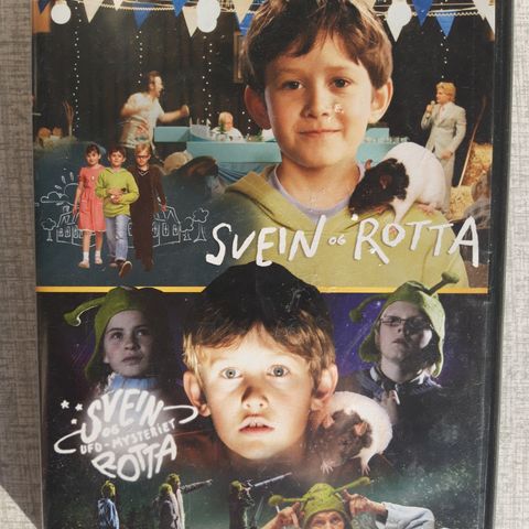 Svein og rotta- Ufo mysteriet- 2 DVD