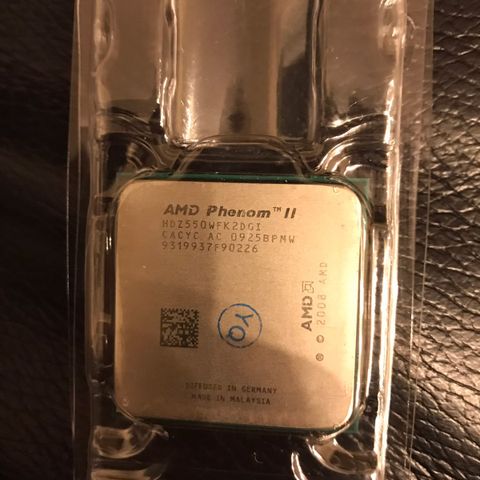 AMD cpu phenom II phenom2 socket AM3 550