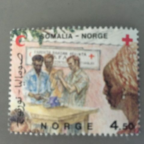 Norge 1987 Fellesutgave Norge - Somalia NK 1016 Postfrisk