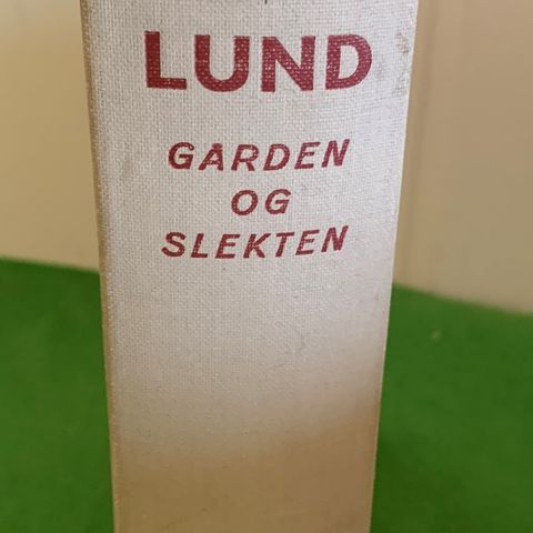 I. Mehus - Lunds historie I. Gårdens og slektens liv (1961)