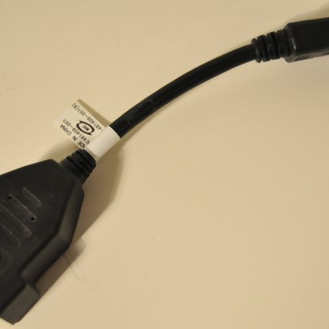 DisplayPort (DP) til DVI-D-adapter