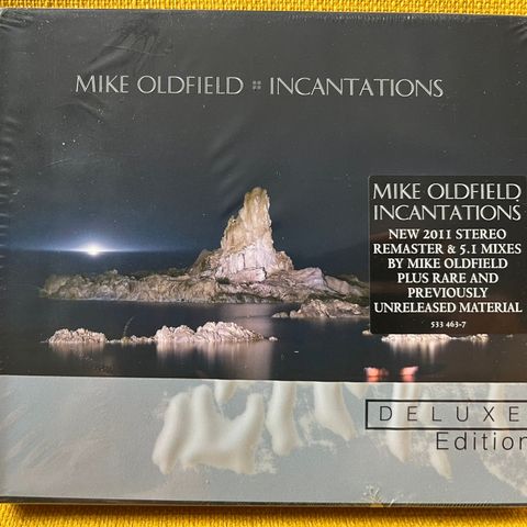 Mike Oldfield - Incantations 2xCD + DVD 2011 remaster uåpnet og forseglet