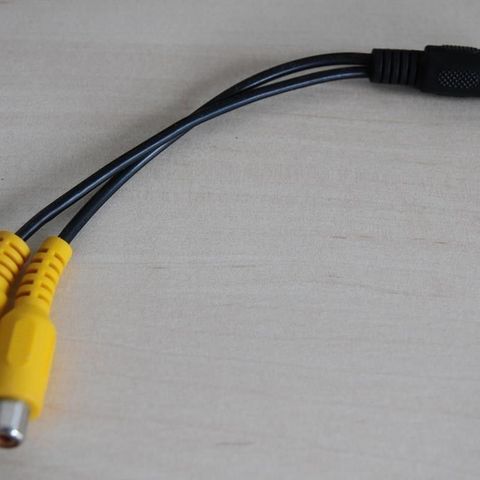 Supervideo til RCA-kabel adapter - adapterkabel