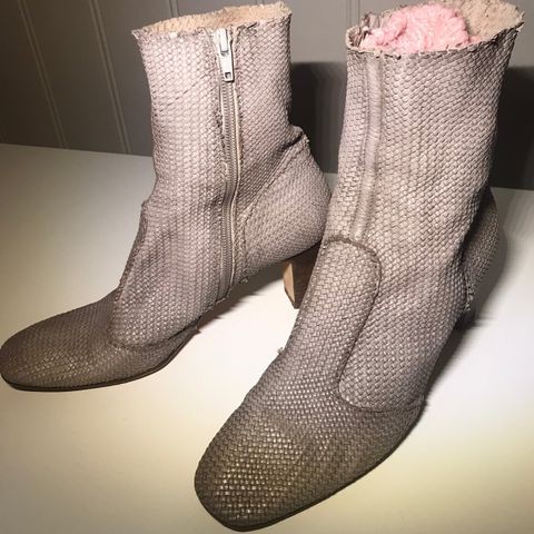 Italienske støvletter/boots fra Eva Turner, str. 39