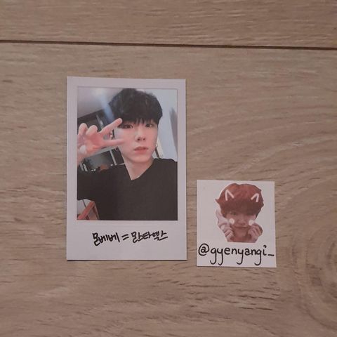 Monsta X Kihyun fotokort / polaroid