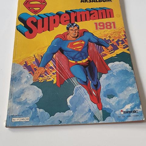 SUPERMANN årsalbum 1981