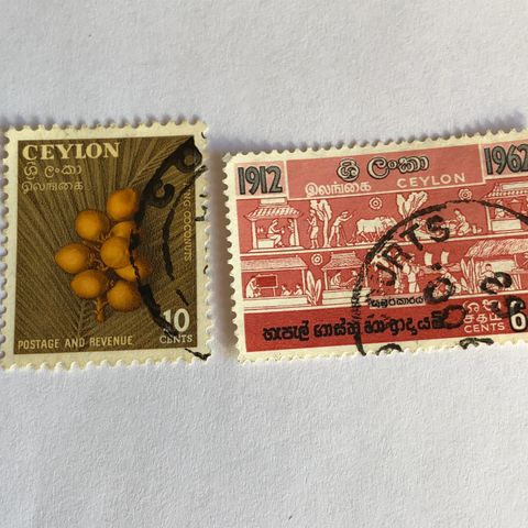 Ceylon frimerker