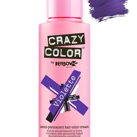 Crazy Color - Violette hårfarge