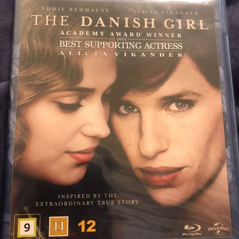 Gratis porto! The Danish Girl på Blu-ray