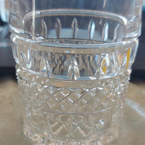 4 stk krystallglass. Drink /whiskey