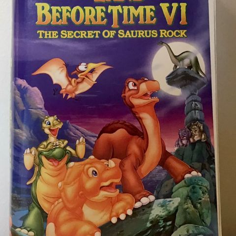 The Land Before Time - The Secret of Saurus Rock BIGBOX (1998 film) BIGBOX VHS