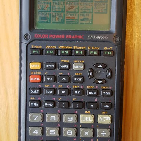 Casio Color Power Graphic CFX-9850G 32KB