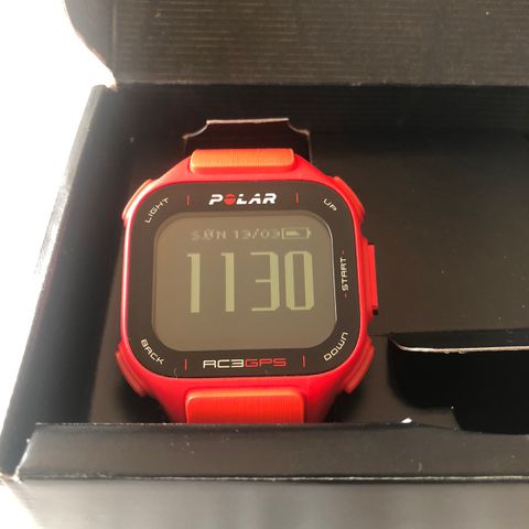 Polar pulsklokke RC3 GPS lese og se bilder nøye 800 KR FERDIG PRUTE