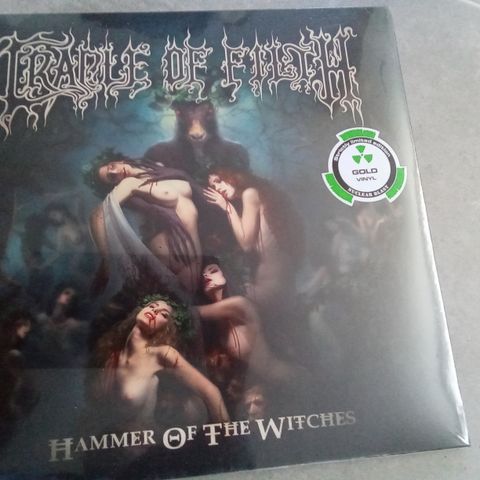 CRADLE OF FILTH-Hammer...-gold Lp,200