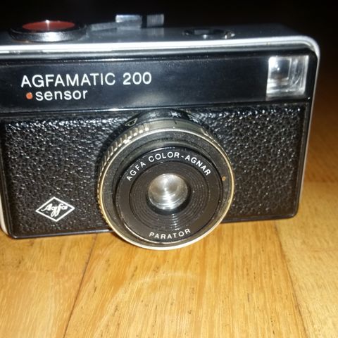 AGFAMATIC 200 sensor kamera fra 1970-tallet