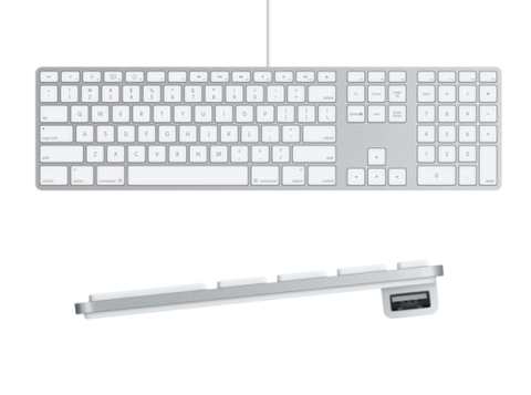 Apple keyboard a1243 norsk nytt i eske