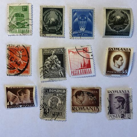 Romania frimerker 4