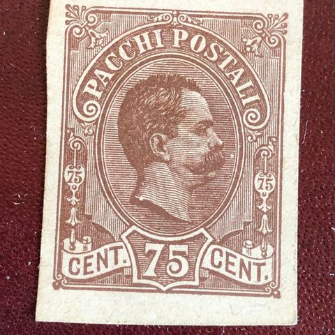 Pacchi Postali 75 cent Italia Fri/frakt merke