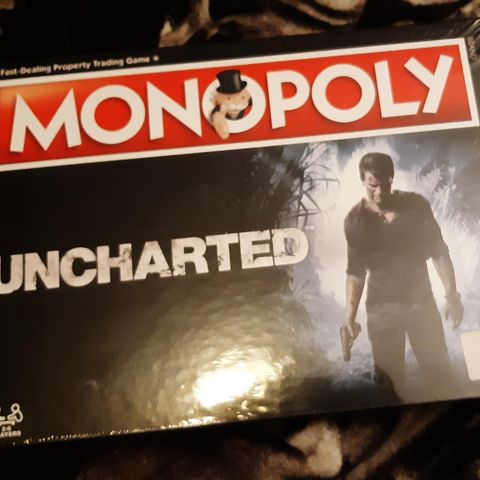Uåpnet Uncharted monopol brettspill selges