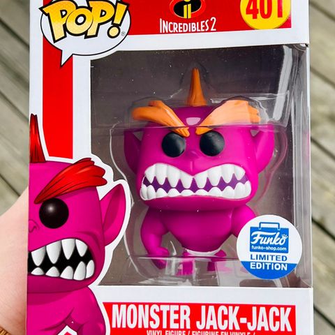 Funko Pop! Monster Jack-Jack | Incredibles 2 | Disney (401) Excl. to Funko-Shop