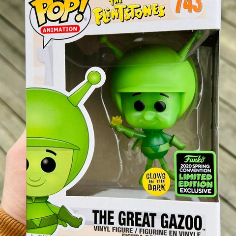 Funko Pop! The Great Gazoo (Glow) [Spring Convention] | The Flintstones (743)