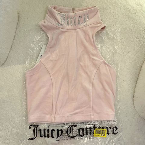 Juicy Couture lyse rosa topp