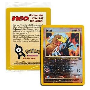 Entei Seeled PROMO (Black star Pormo fra Wizard)