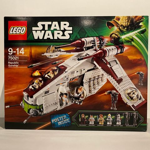 Lego Star Wars - Republic Gunship (75021)