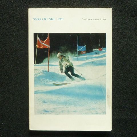 1963 Skiforeningens årbok - Snø og ski.