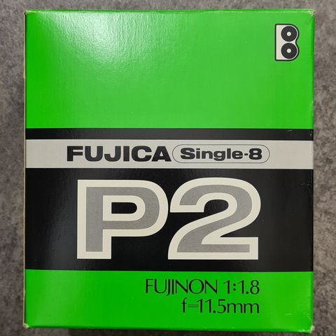 Fujica single-8 P2 helt nytt