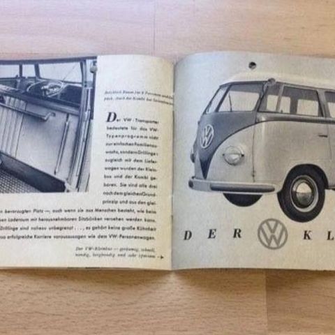 VW brosjyre.