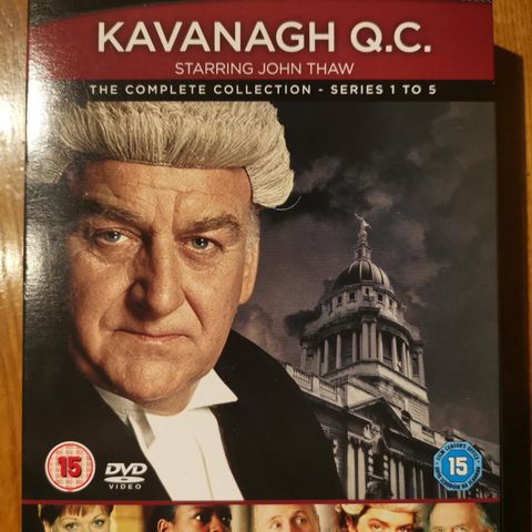 Kavanagh Q.C. - series 1 to 5 (DVD, John Thaw)