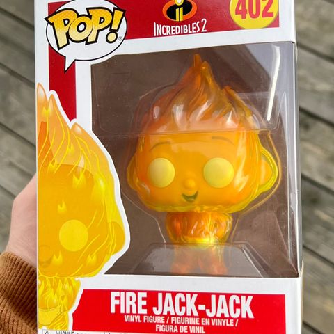Funko Pop! Fire Jack-Jack | Incredibles 2 | Disney (402) Excl. to Target