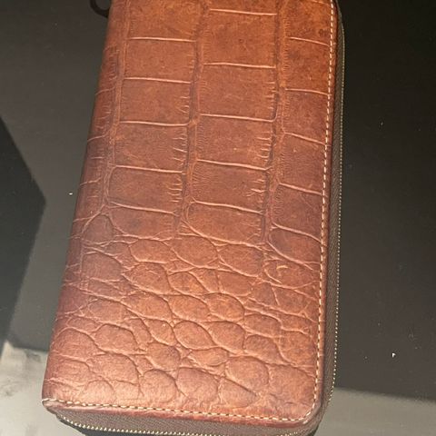 Mulberry lommebok oack croc, Vintage anno 2000